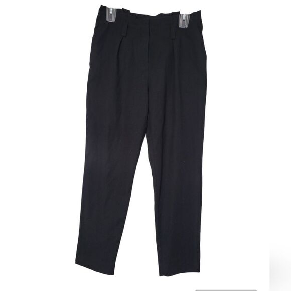 Mango basics high waisted cropped pants - Picture 2 of 10